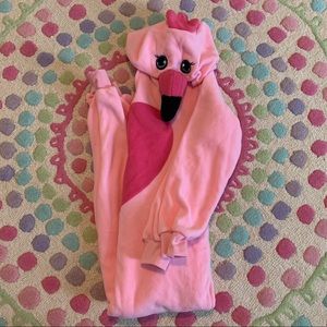 Adult Flaming Zip Up Onesie, Medium